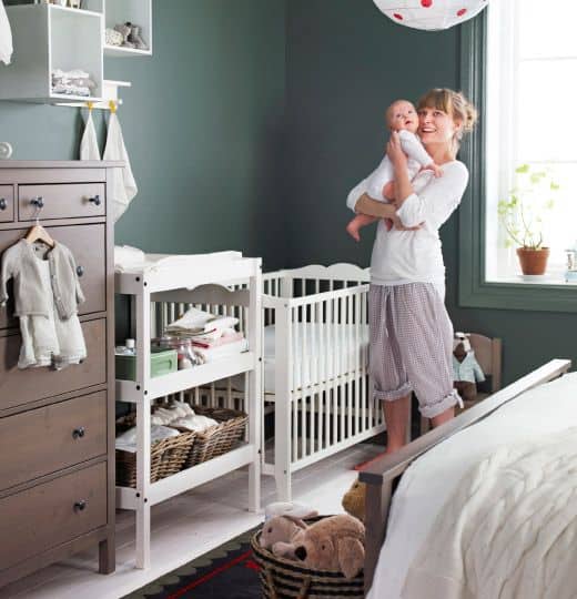 nursery in parents bedroom ideas