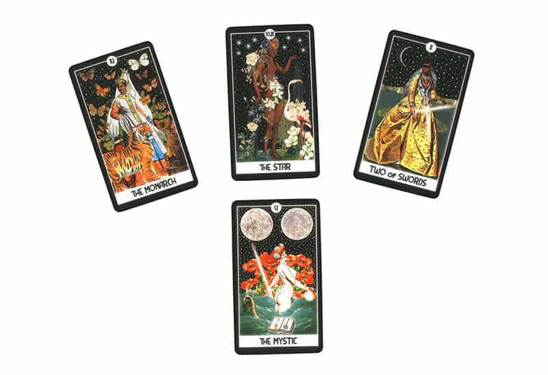 intuitive night goddess tarot cards