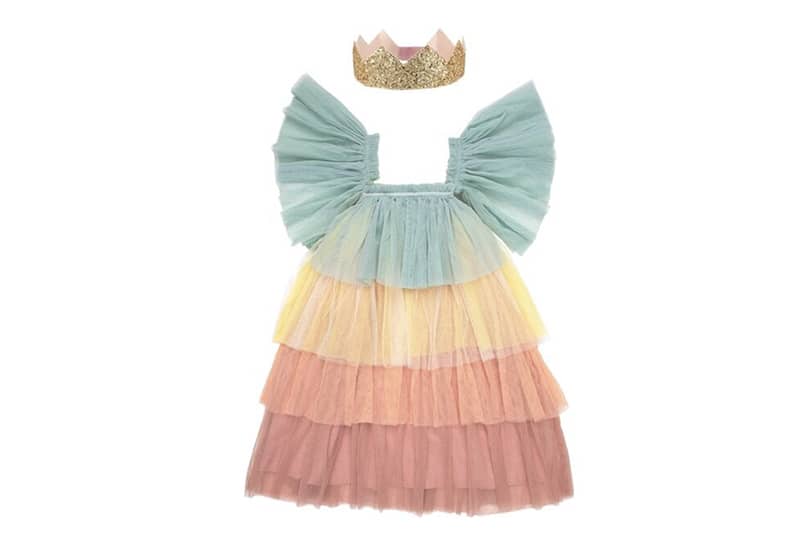 Rainbow Princess Dress