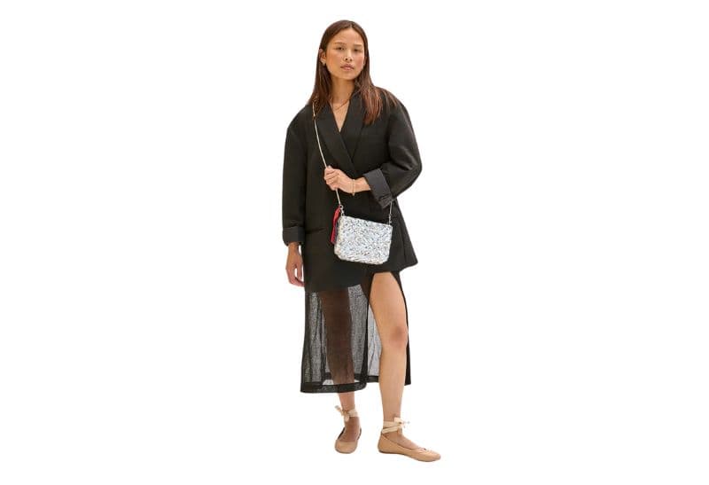Puffy Woven Purse