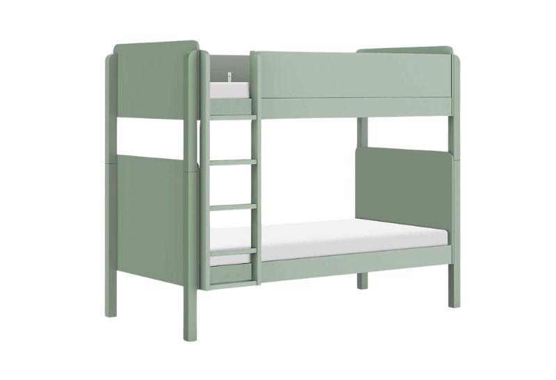 sage green bunk bed