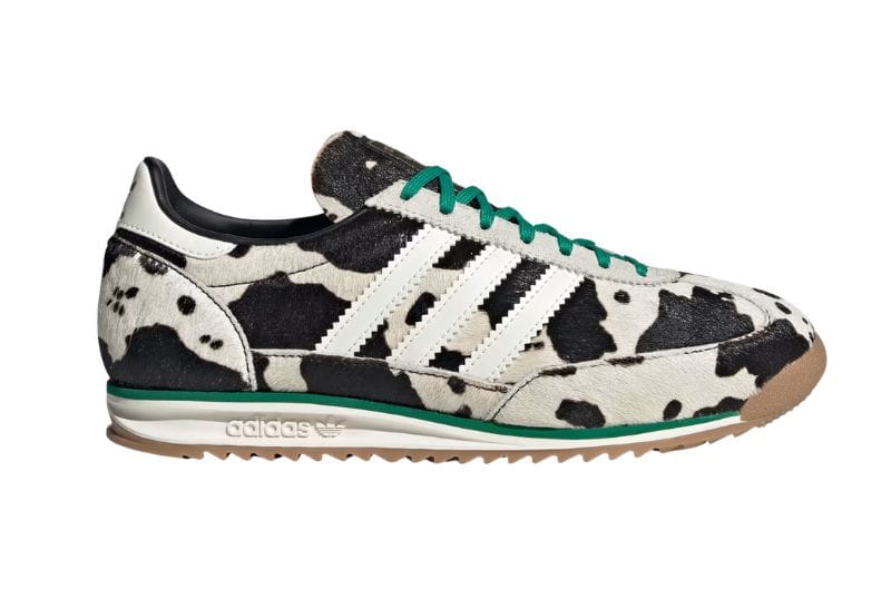 cow print sneakers adidas