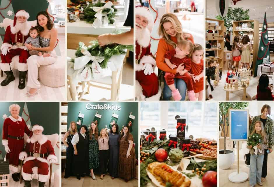 crate&kids mother winter wonderland oc south coast plaza