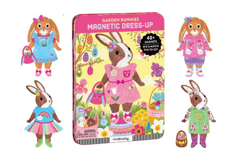 bunnies magnetic dress-up
