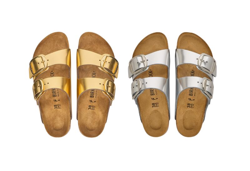 Metallic Birkenstocks