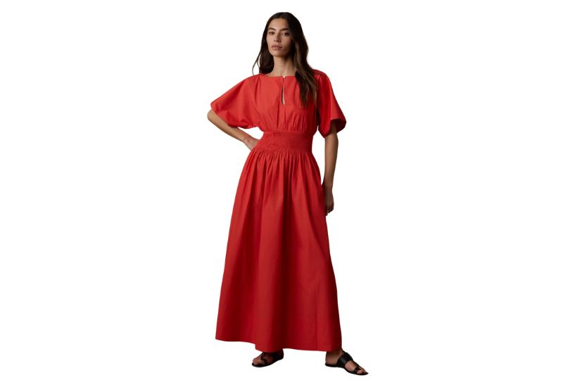 Faherty Red Dress