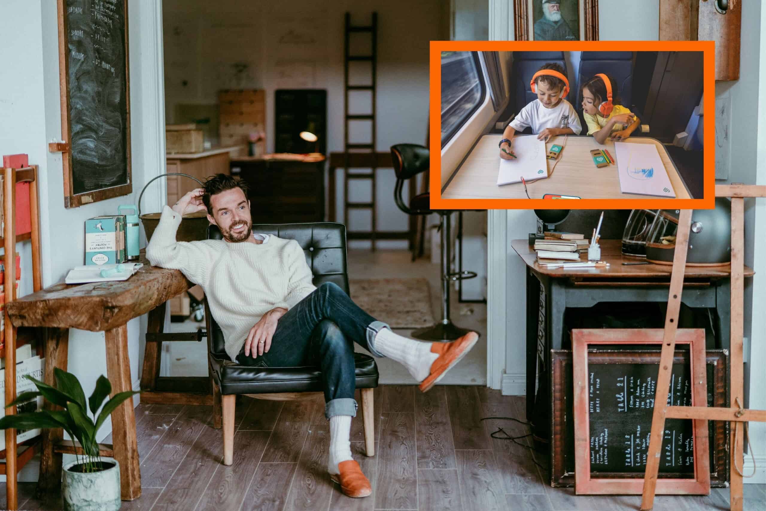 Oliver Jeffers Train Travel